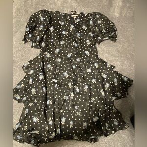 Unique Ruffle Puff-Sleeve Mini Dress - Target